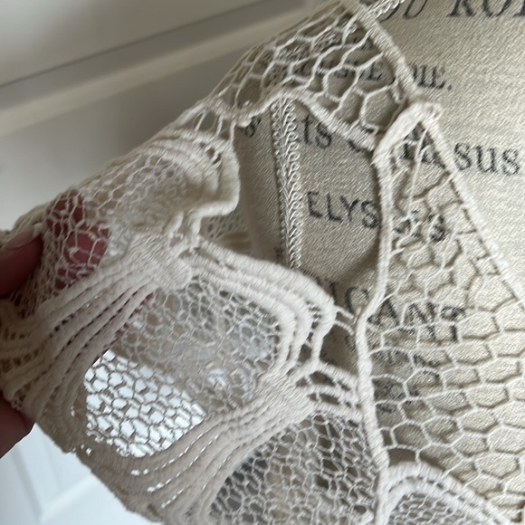 Crochet top cream - Picture 3 of 4